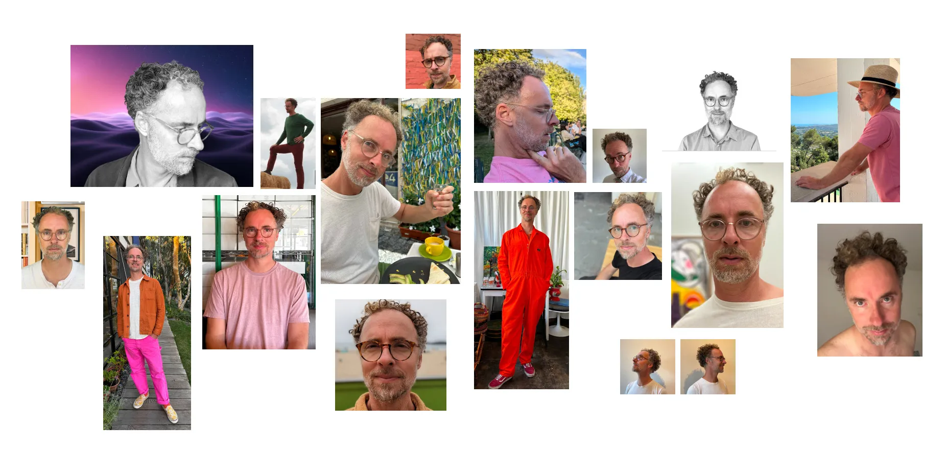 Variety is key. For best results, choose training images with different settings, clothing, lighting, and angles. Look at all these Zekes!